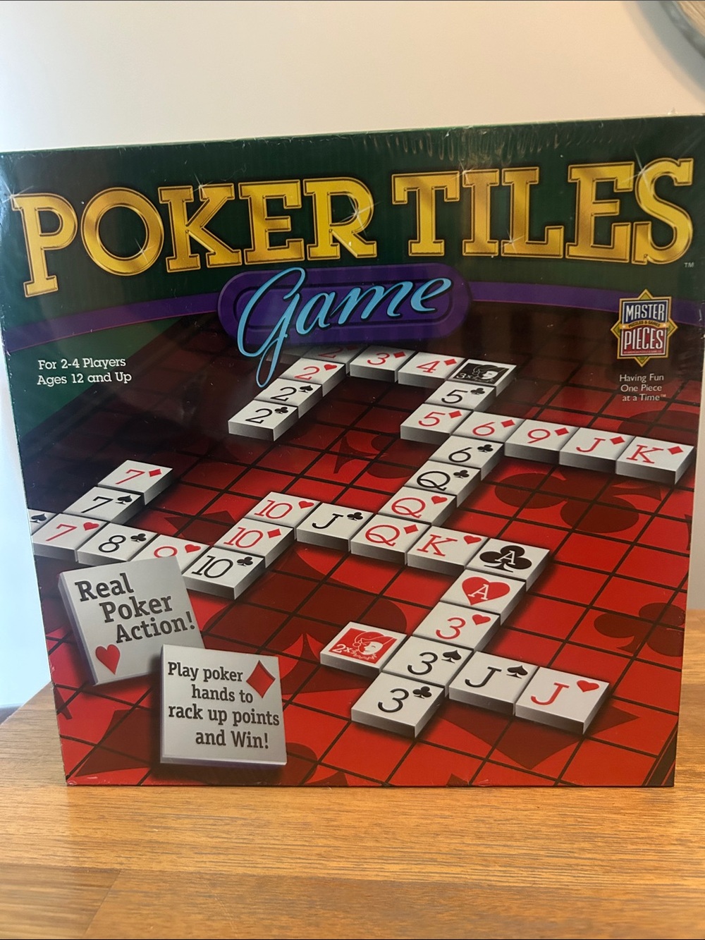 NEW Poker Tiles Board Game